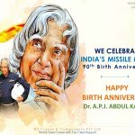 Happy 90th Birth Anniversary - Dr. A.P.J. Abdul Kalam