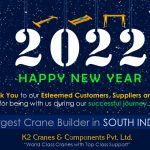 K2ians Wish you all Happy New Year 2022