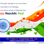 Happy Republic Day - 26th Jan 2023 | 74th Republic day | K2 Cranes