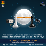 Happy International Chess Day and Moon Day!