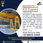 Revolutionize Your Lifting Experience with K2 Cranes Advanced EOT Cranes