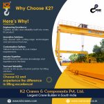 Experience the K2 advantage and discover why we are the preferred choice for lifting solutions