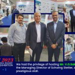 Day-1 @ IREE 2023 Expo : With Schwing Stetter MD - Mr. V.G. Sakthikumar
